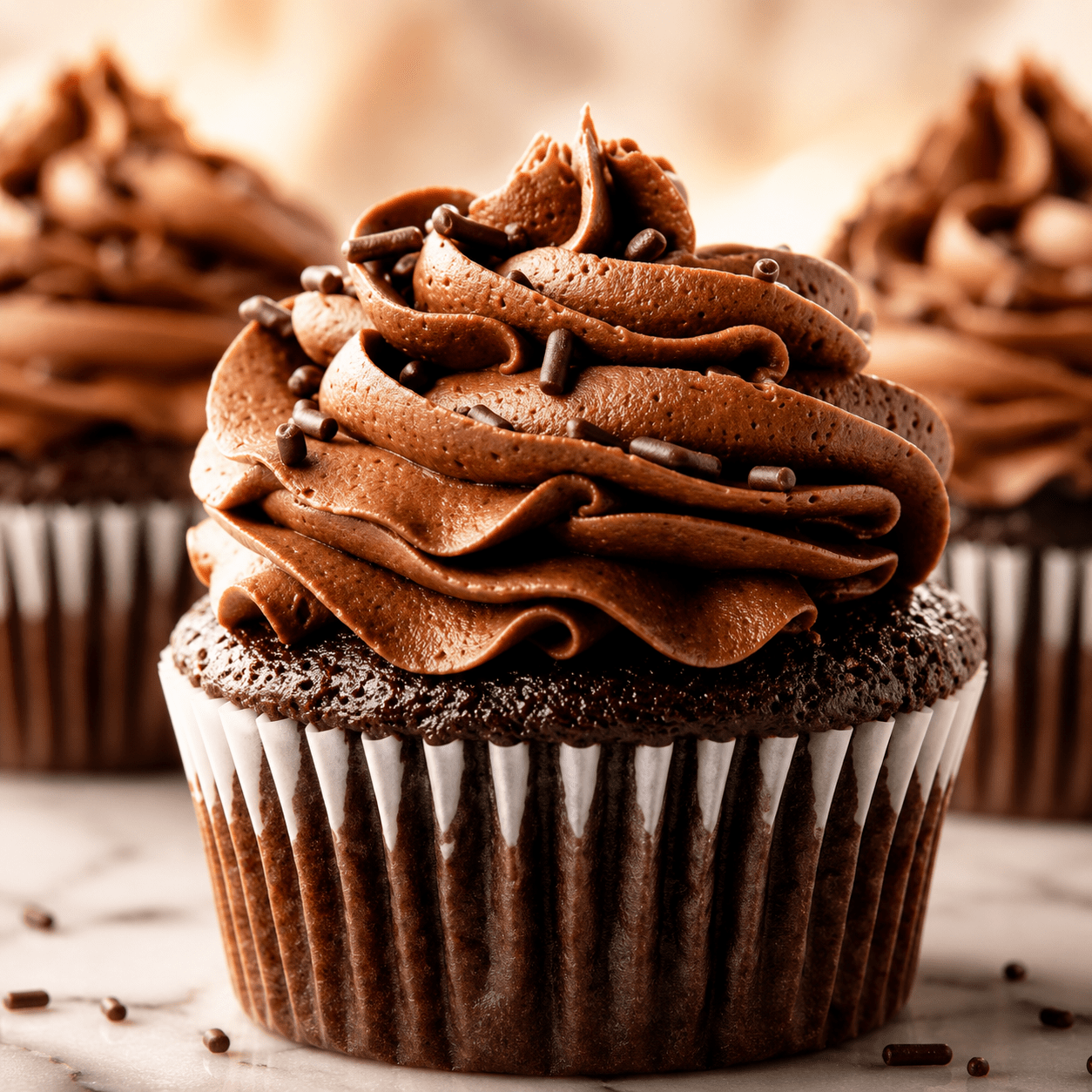 Elegant cupcakes by Irresistible Desserts