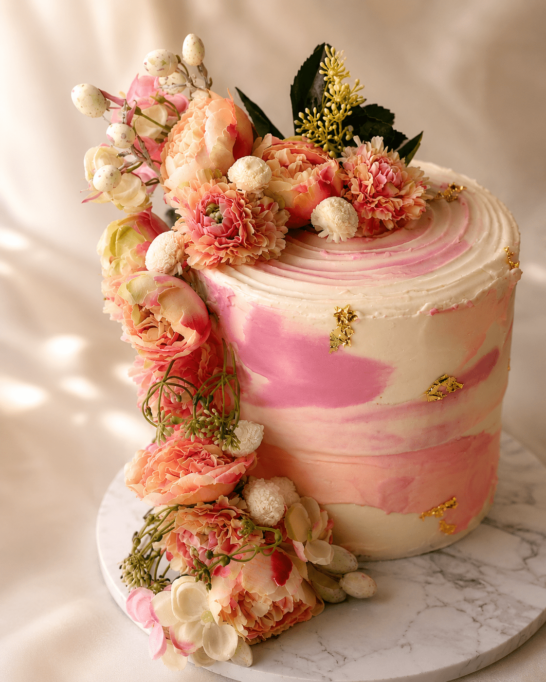 Luxury wedding cake by Irresistible Desserts