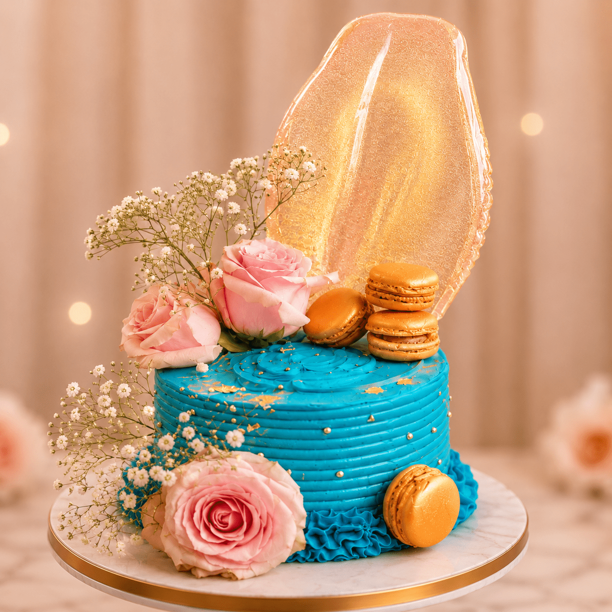 Birthday celebration dessert by Irresistible Desserts