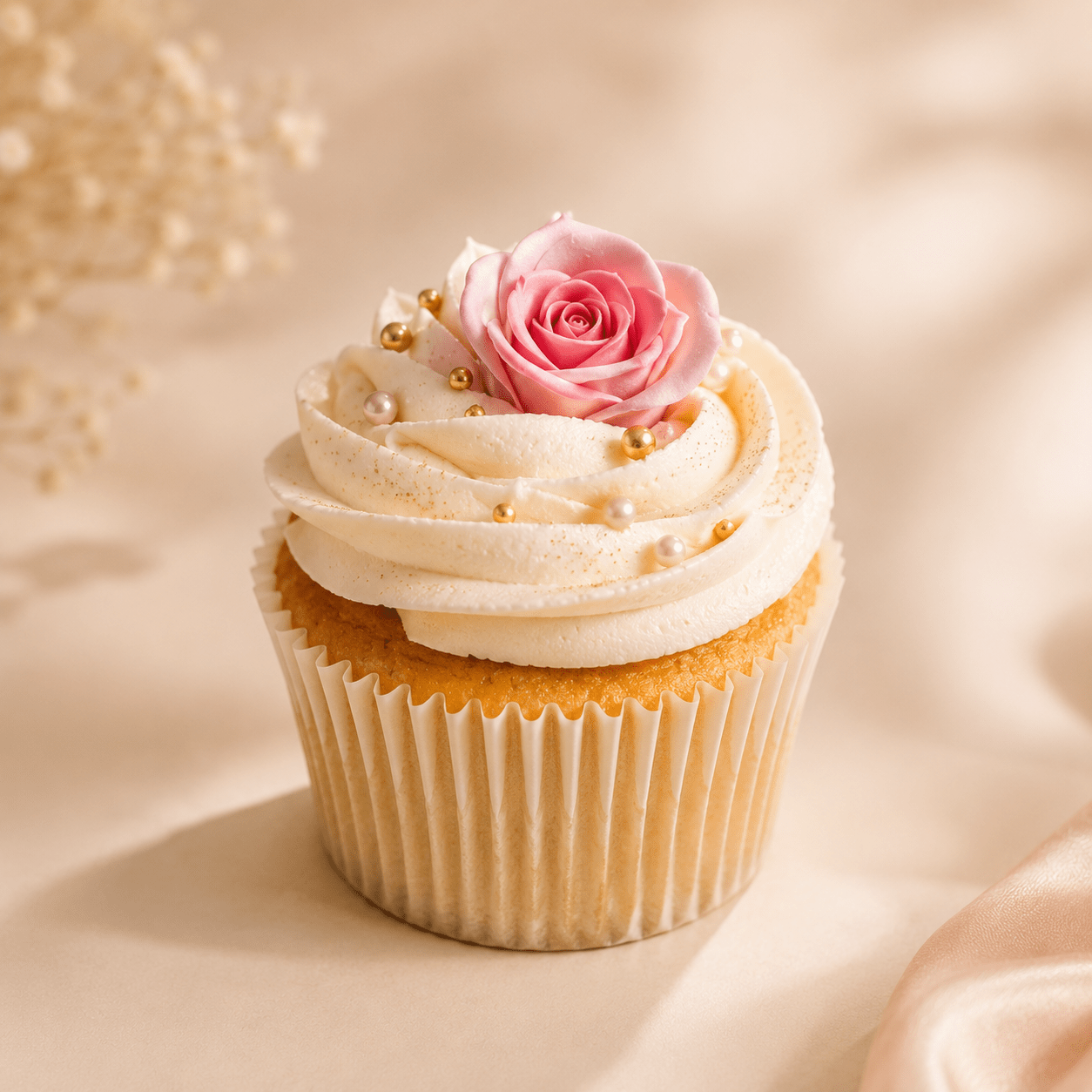 Luxury cupcake accent