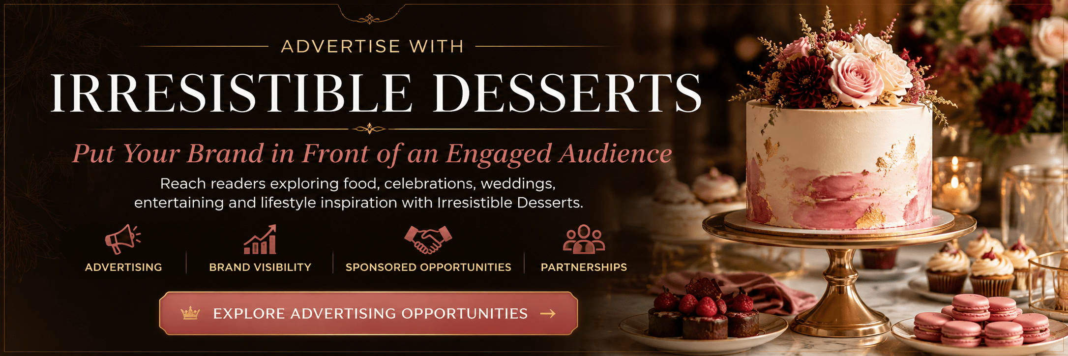 Advertise With Us - Irresistible Desserts Curaçao